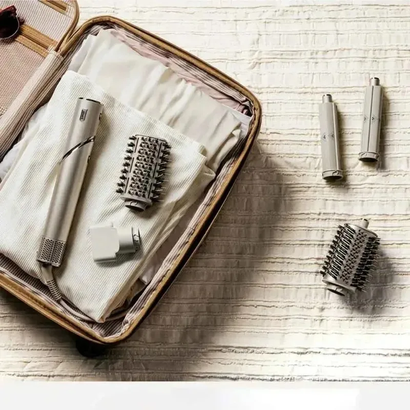 【Best-selling】Shark HD430 5-in-1 Negative Ion Hair Dryer Hair Curler Hair Straightener Comb Multifunctional Household Original S