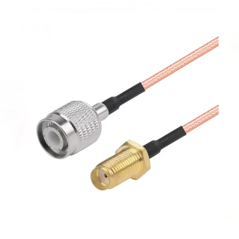 SMA to TNC Connectors RG316 Jumper Coaxial Cable with TNC to SMA Female Adapter Low Loss RF Coax Cable Antenna