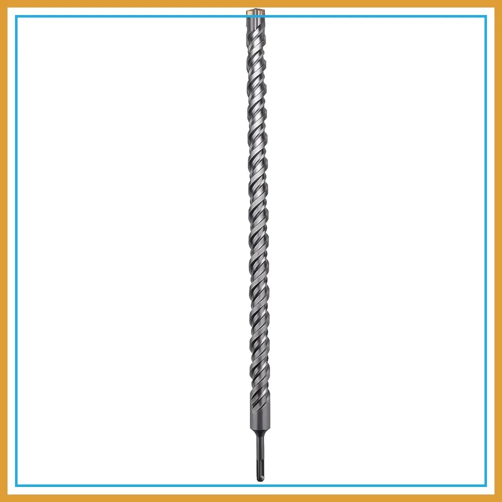 

1-1/8" x 39" SDS Max Rotary Hammer Drill Bit, Carbide Tipped for Concrete, Brick, Cement, Stone