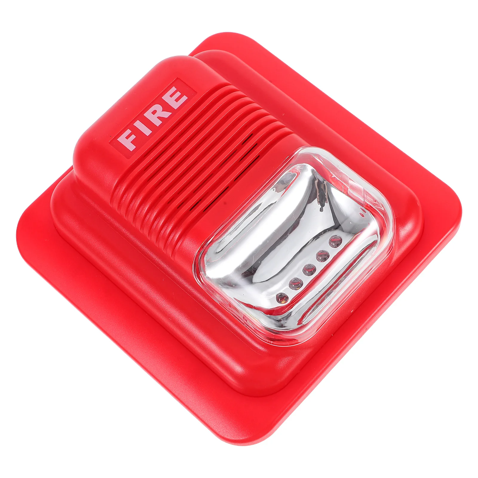 

Fire Alarm Siren Security Horn Buzzer Sound Light For Home Office Hotel Outdoor Garage Workshop Portable High