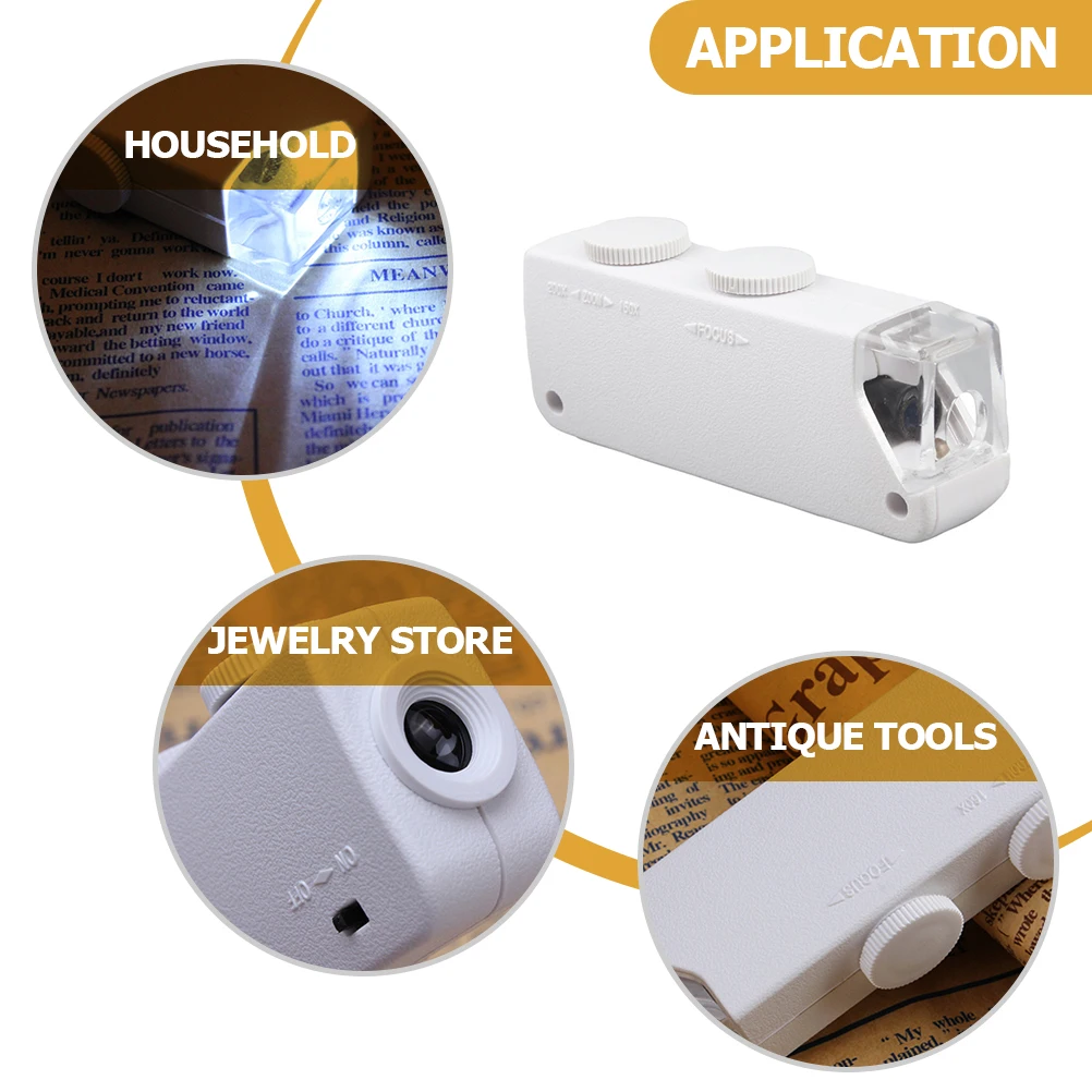 

Регулируемая лупа для телефона, микроскоп 160X 200X, объектив высокой четкости для фильмов, игровой компактный АБС-пластик, металлическое оптическое стекло, прочное