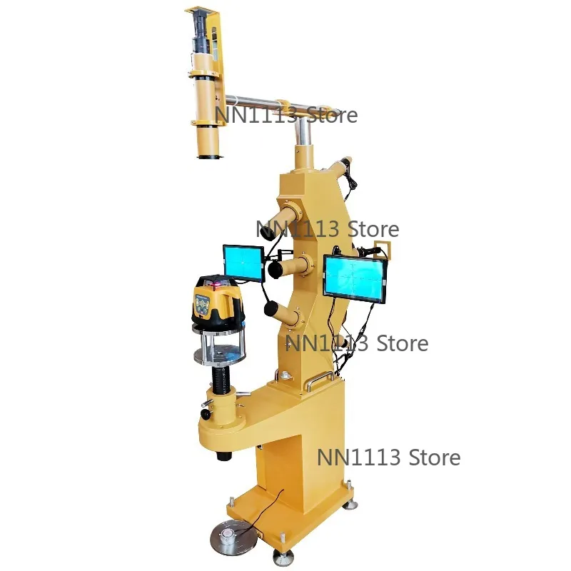 Optical Collimator Screen for Laser Total Station Level Calibration F550CCD2-TD4 Survey Instrument Stand Durable Metal Steel