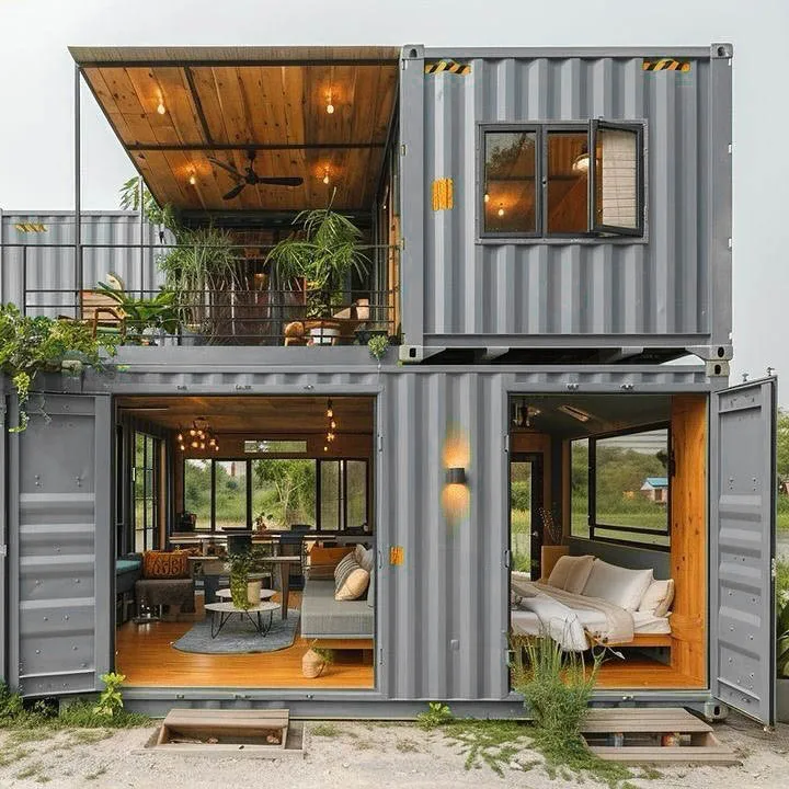 خطة الأعمال الجاهزة الخاصة 3 غرف نوم حاوية المنازل 40Ft منزل وحدات 40 'بدوره مفتاح الحاويات المنزل مع الحمام