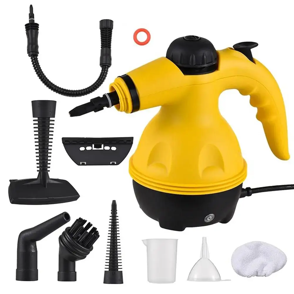 

Multi-functional Portable Handheld Steam Cleaner Kit For Clothing, Seats, Carpets, Floors, Furniture, And Hair Cleaning