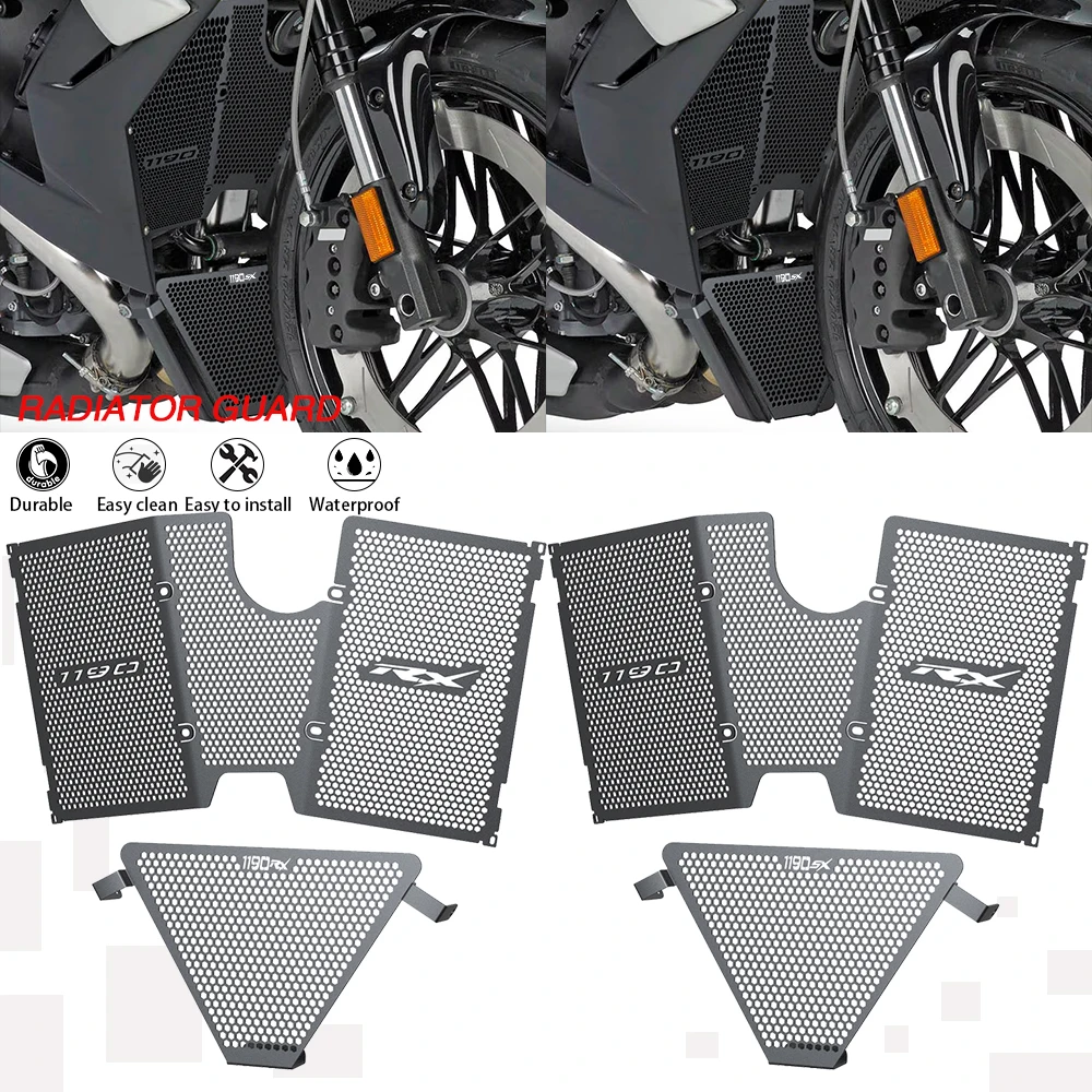 

2024 New For Erik Buell Racing 1190SX 1190RX Radiator Guard Grill Cover Protection Motorcycle for BER 1190 SX RX 2014-2023 2022