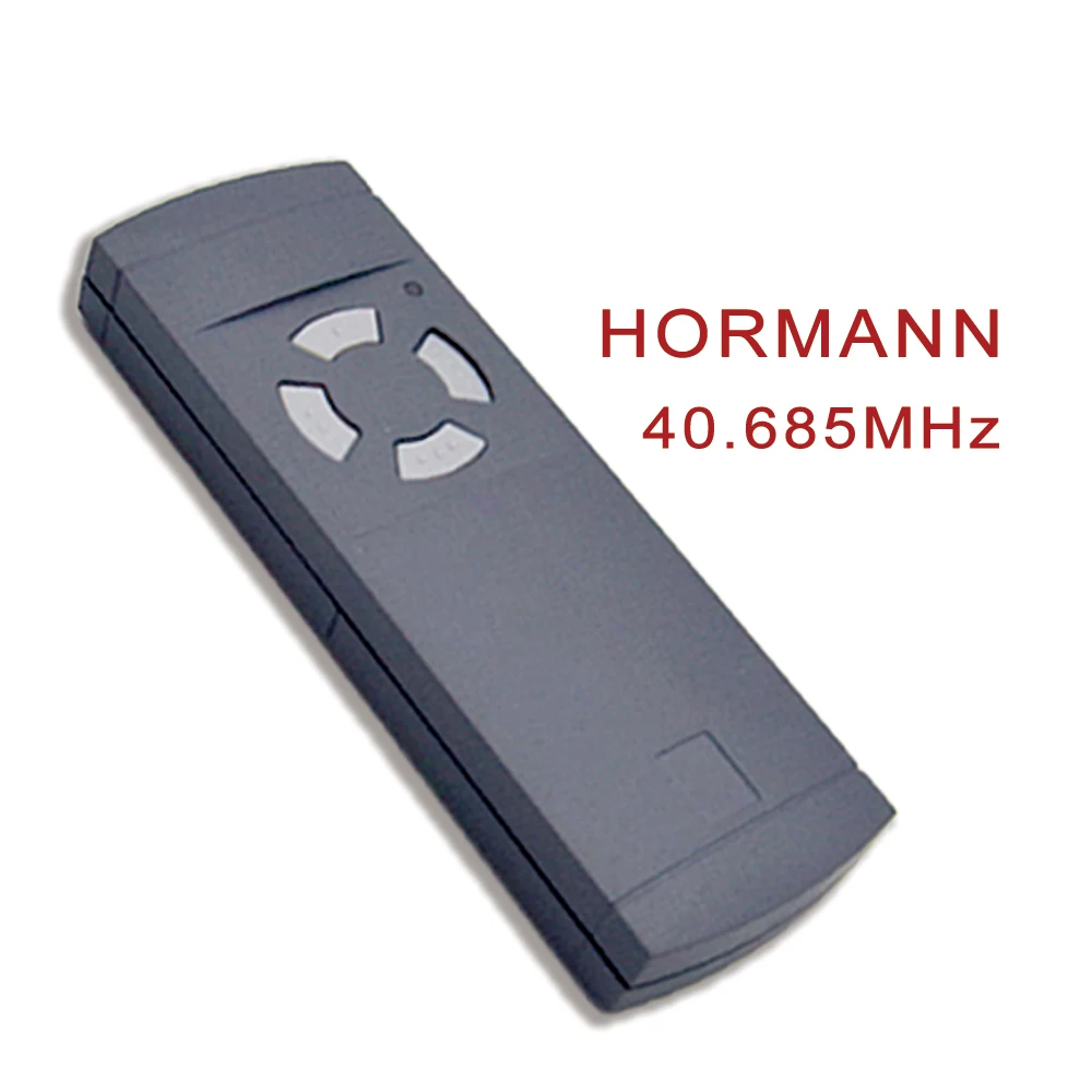 Replace HORMANN Handheld Transmitter HSM4-40.685 Mhz 4 Channel 40mhz Grey Button HORMANN Garage Door Remote Control Command