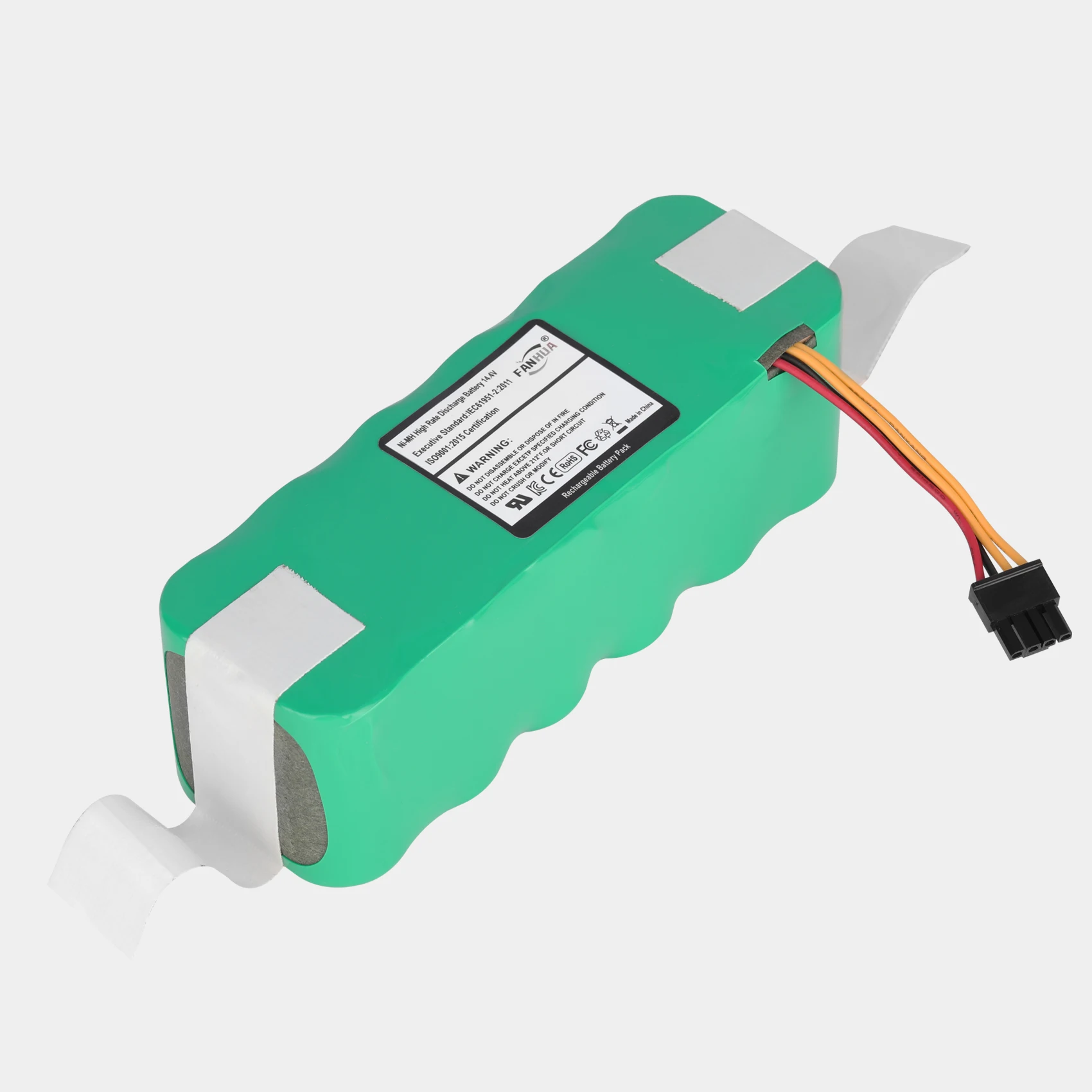 Bateria de 14.4v e 3.ah para aspirador de pó panda x, para mirror ecoxxkkteco, espelho eco
