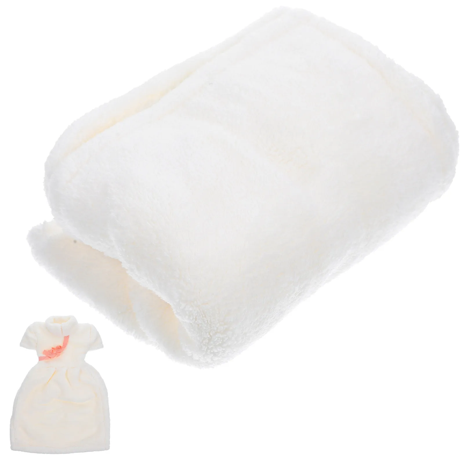 

Cheongsam Shape Hand Towel Water Absorbing Quick Dry Skin Friendly Portable Kitchen Bathroom Towel for Home Travel Kids Use