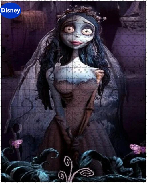 Puzzle cancers Disney Zombie Bride Butter, cadeau fait main, festival préféré, jeu de haute qualité, 300 pièces, 500/1000 pièces