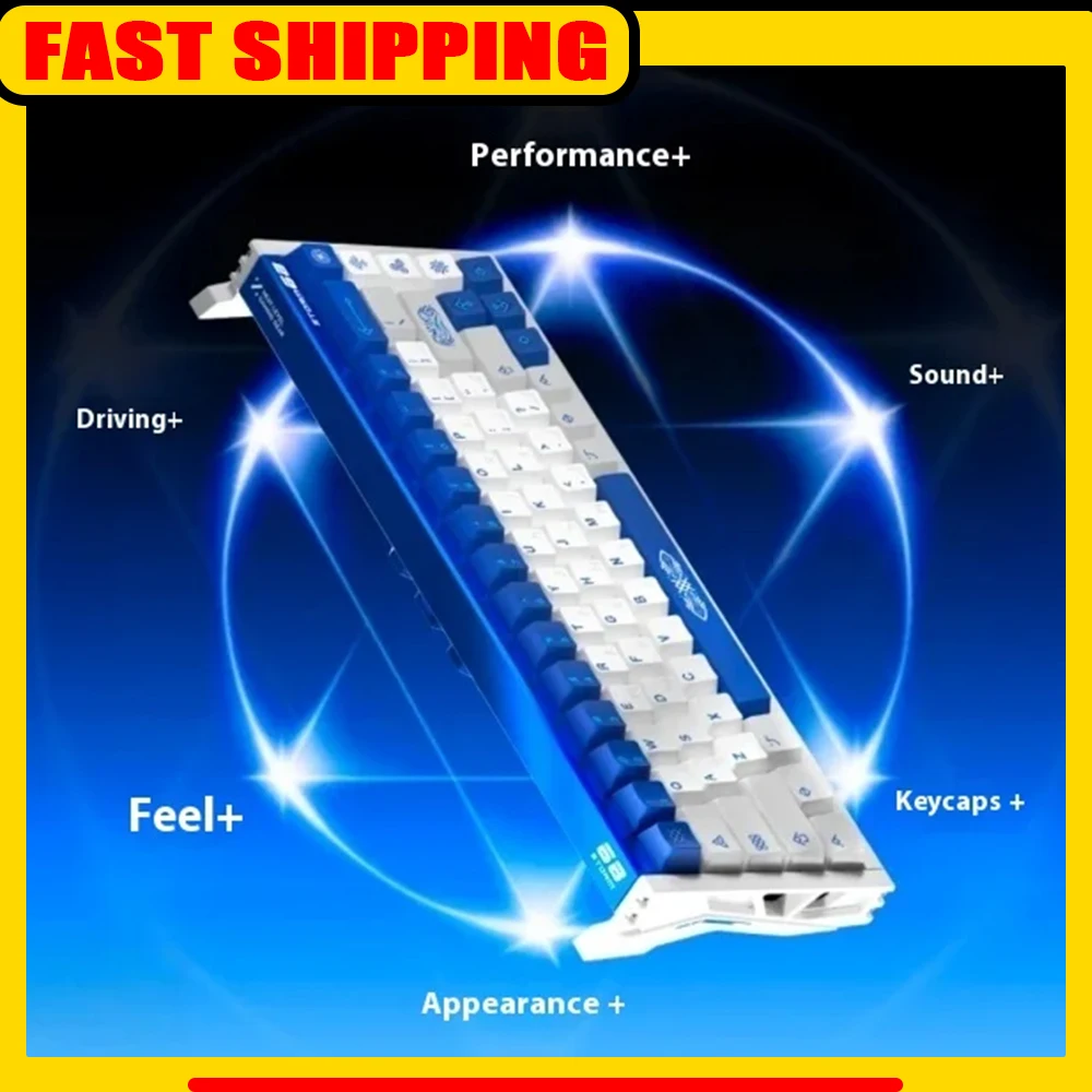 NZO STORM68 بأكسيد الألومنيوم المغناطيسي لوحة المفاتيح 220 شبكة السلكية RT0.005mm 8 كيلو هرتز معدل الاستقطاب 0.08 مللي ثانية تأخير لوحة مفاتيح الألعاب