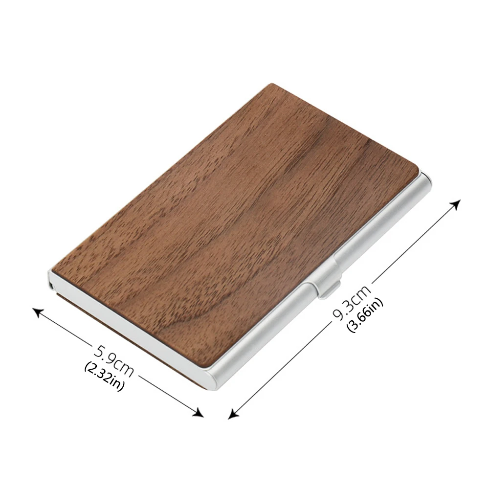 1PC Colorful Personalized Text Wooden Card holder Business Card holder Wooden Crafts Wooden Ornament For Friend Gifts view 6
