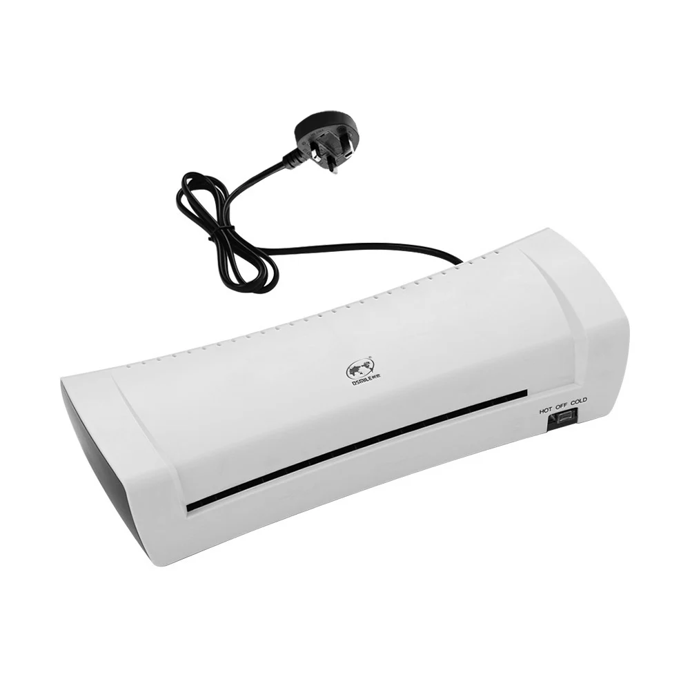OSMILE SL200 Laminator Machine Hot and Cold Laminating Machine Two Rollers  Size for Document Photo Picture Credit Card Home