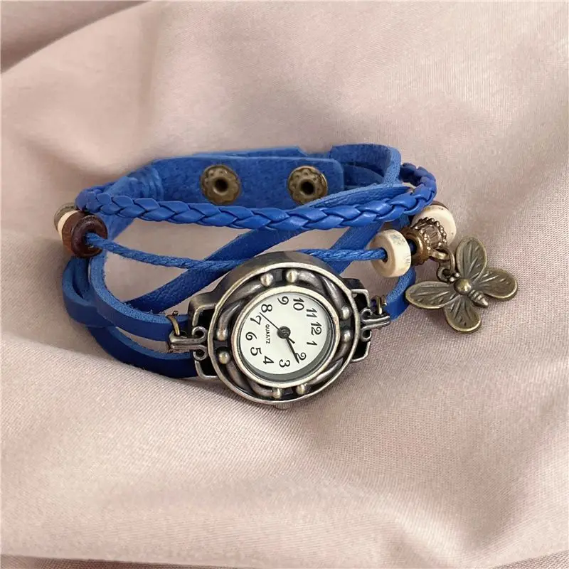 Xiaoxiang Fashionable Retro Bracelet Chain Watch for Female Students, Ins High-Level Appearance, Simple Bracelet Watch view 4