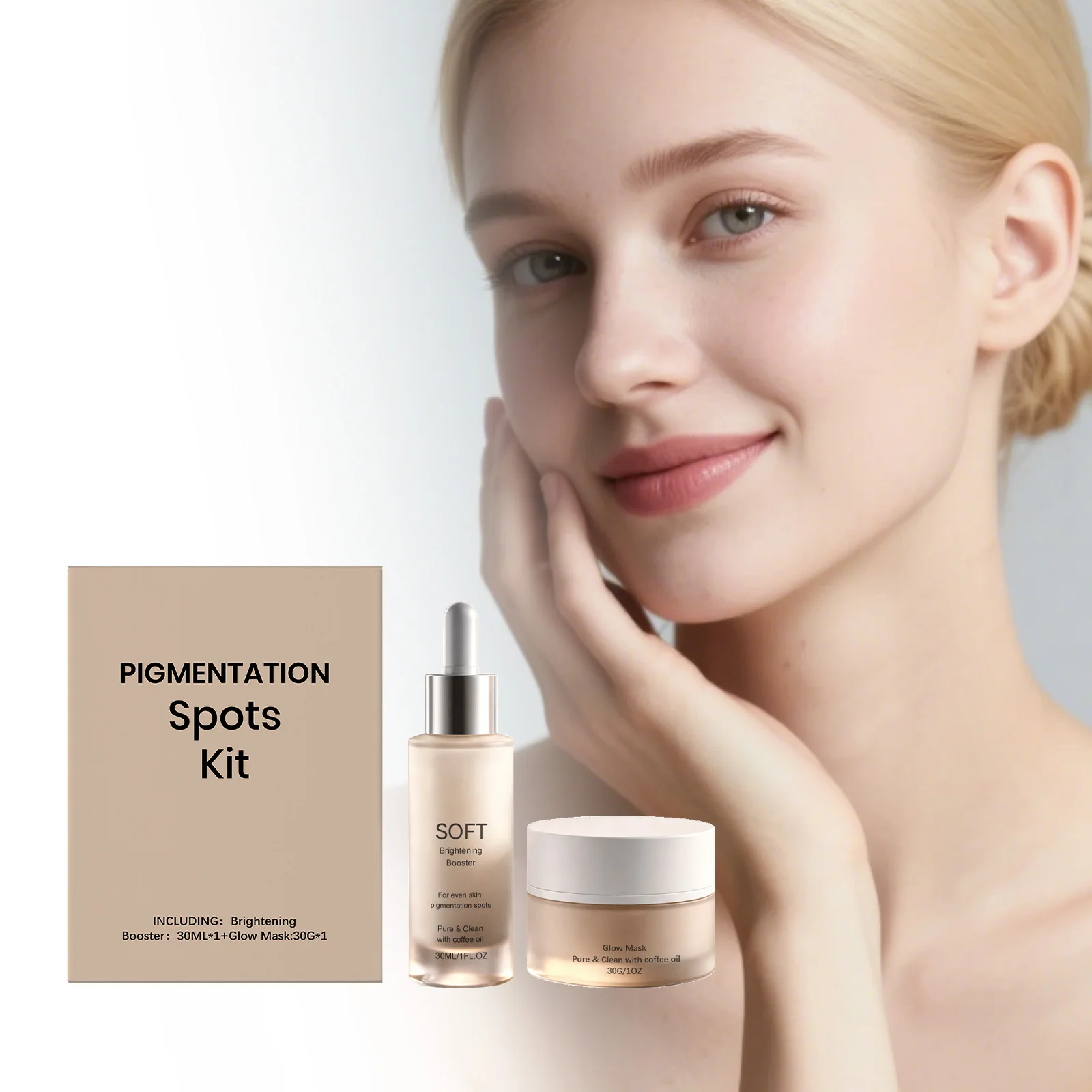 

Hydrating Skin Care Set Nourishes, Tenderness And Moisturizing Facial Skin Refreshing Translucent And Glossy Daily Care Set