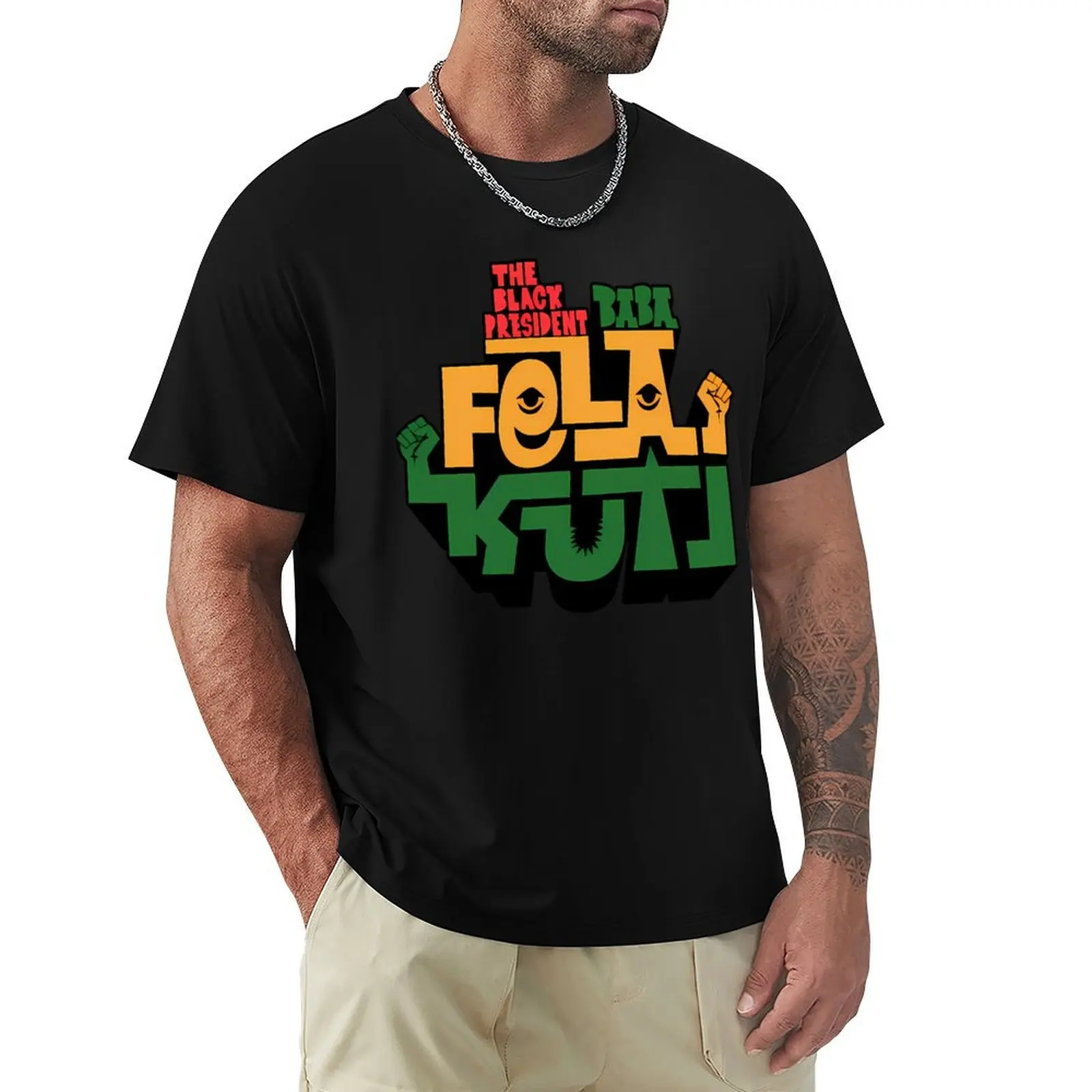 Fela Kuti T-Shirt Stain Resistant Casual Tee