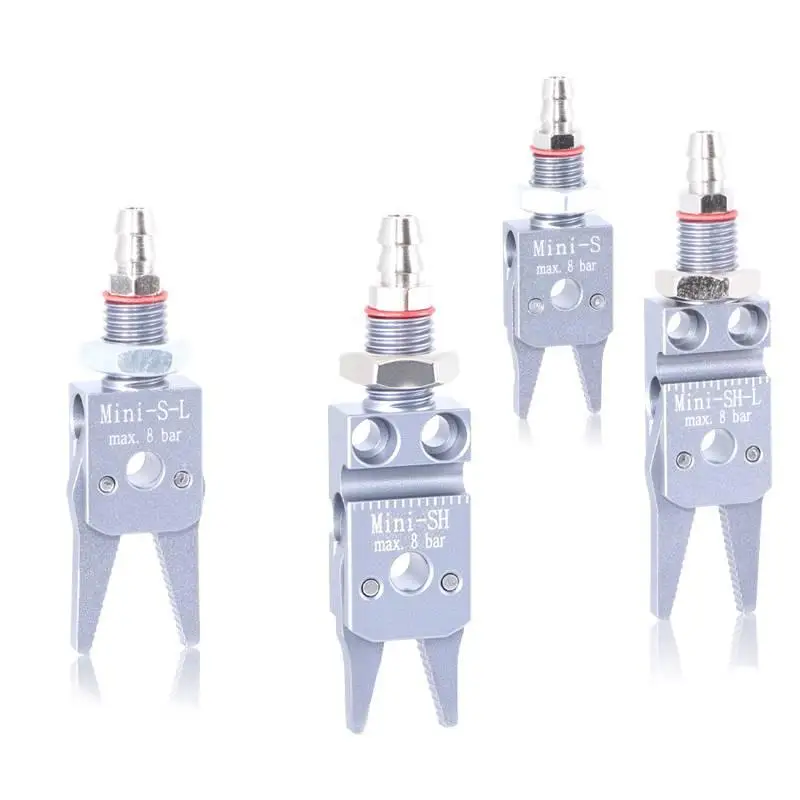 Mini Clamp Mini-S Mold Pneumatic Fixture Industrial Tool Sprue Holder Robotic Gripper