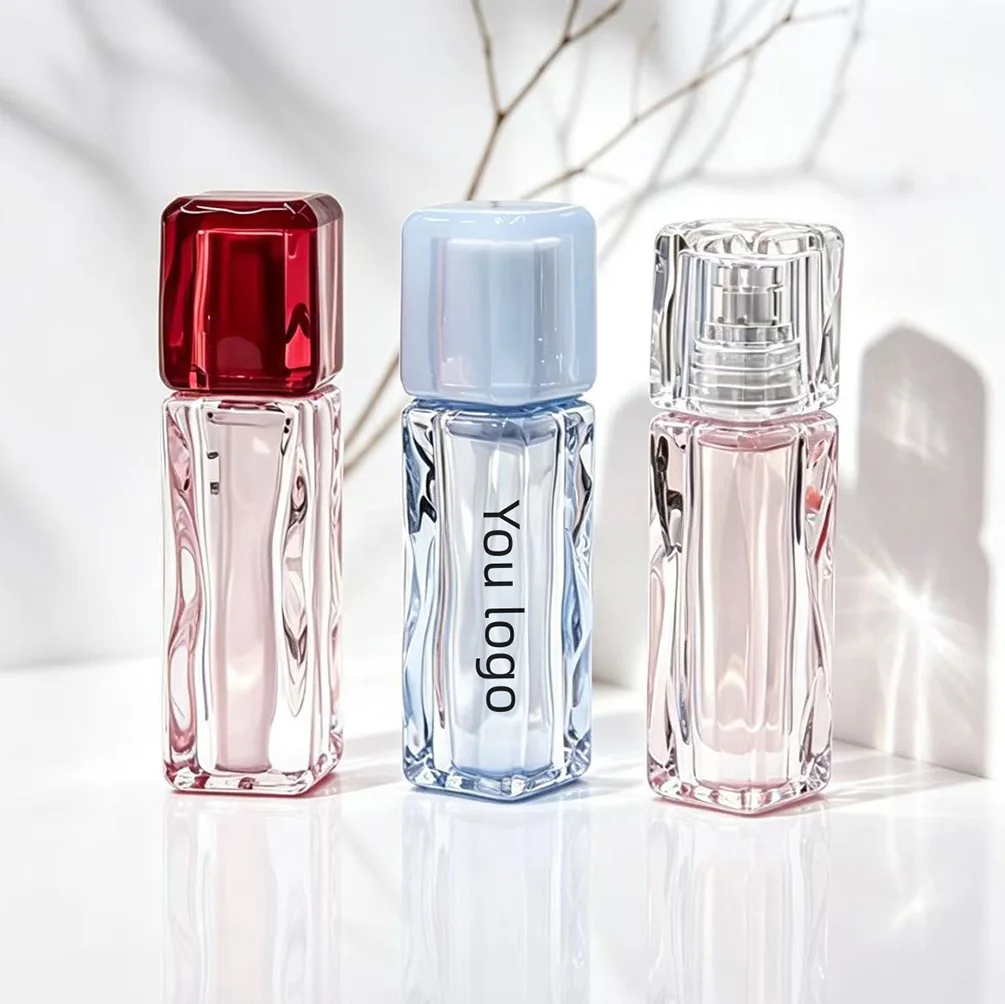 Private Label Crystal Peptide Volumizing Lip Gloss Vegan Custom Logo Long Lasting Wholesale Moisturizing Makeup Transparent Tube
