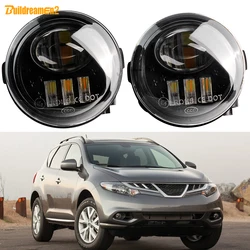 2 X 60W H11 Fog Light Assembly Car LED Fog Daytime Running Lamp For Nissan Murano 2/II (Z51) 2008 2009 2010 2011 2012 2013 2014