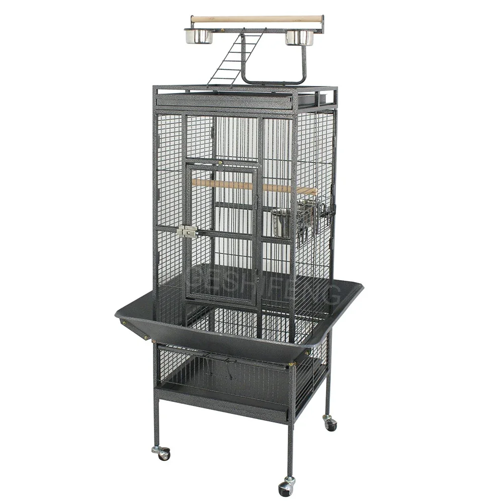 Best Quality Iron Wire Birds Cage Big Cage  Large Size  Carriers Bird Breeding foldable Large Bird Cage For Sale