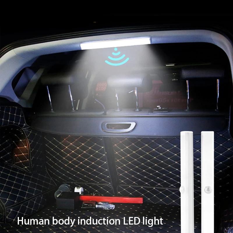 

Night Light Car Roof Led Lamp 3 Modes Wireless Human Body Induction USB Trunk Auto Interior Reading Light Bedroom Lamp