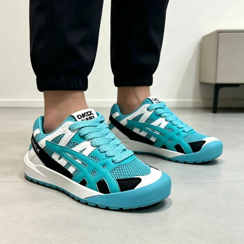 Men'S Shoes For Gym - Erkekler için nefes alabilen örgü Retro