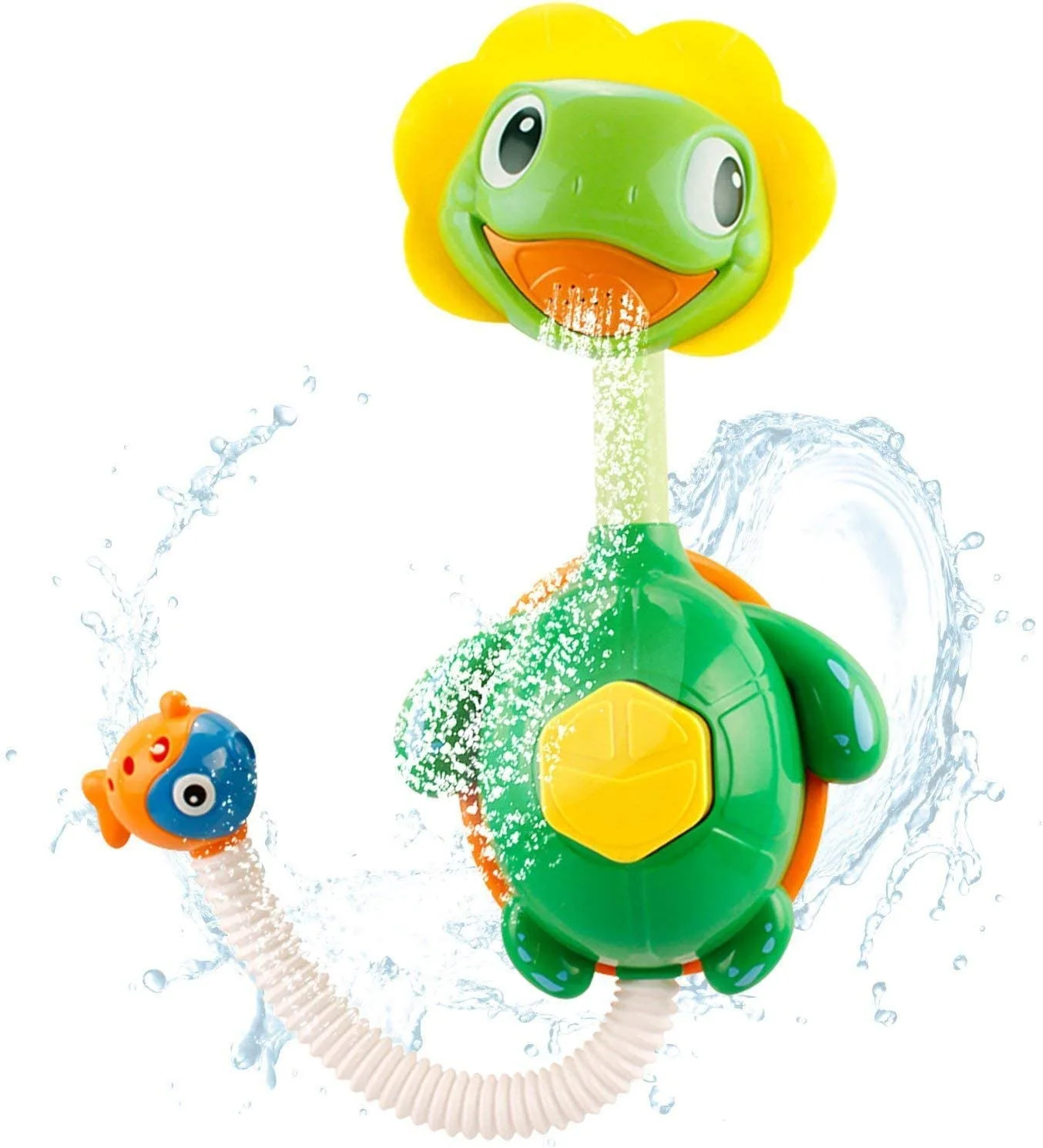 Baby Cute Bath Toys Duck Turtle Sucker BaBy Bath Toys Spray Water Toys for Child Outside Pool Bathtub toy Sprinkler Shower