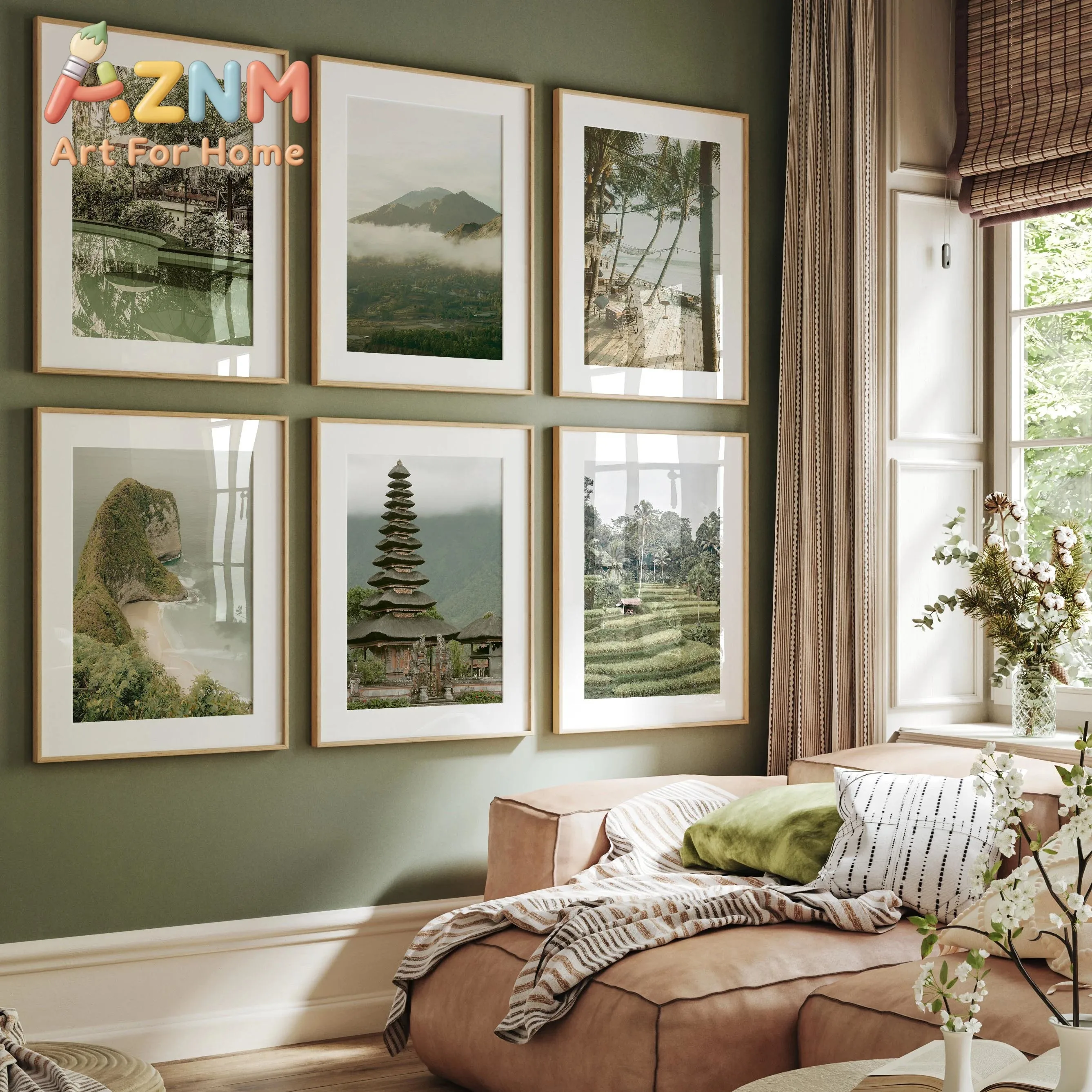 Home Office Bali - 1pc Bali Canvas Art Print -