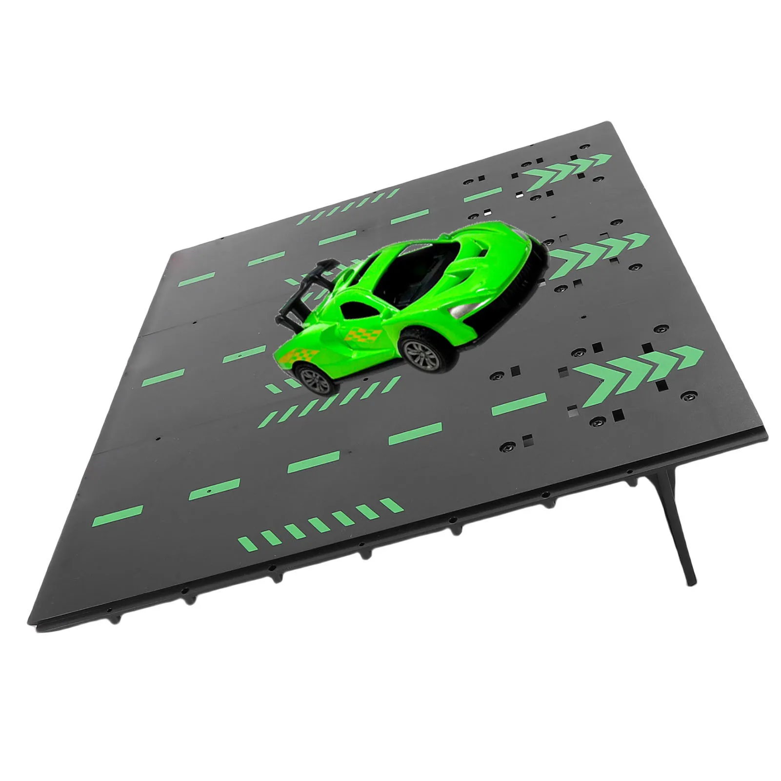 RC Car Jump Ramp Takeoff Board RC Stunt Playset for 1/12 1/14 1/16 1/18 1/24 Remote Control Car RC Car Takeoff Board