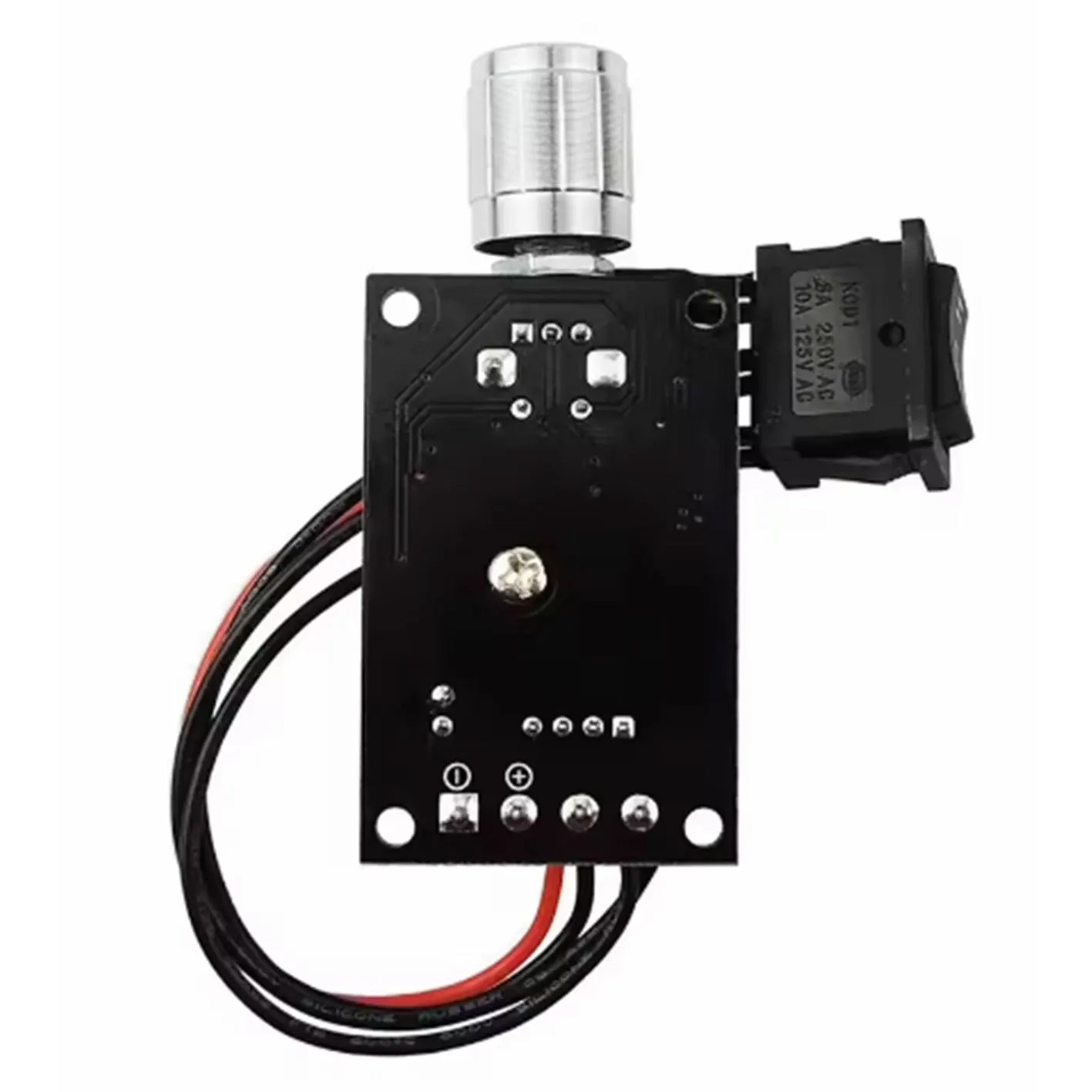 PWM DC Motor Speed Controller - 6V/12V/24V 3A Speed Control Switch with Forward & Reverse Function and On - Off Switch Feature