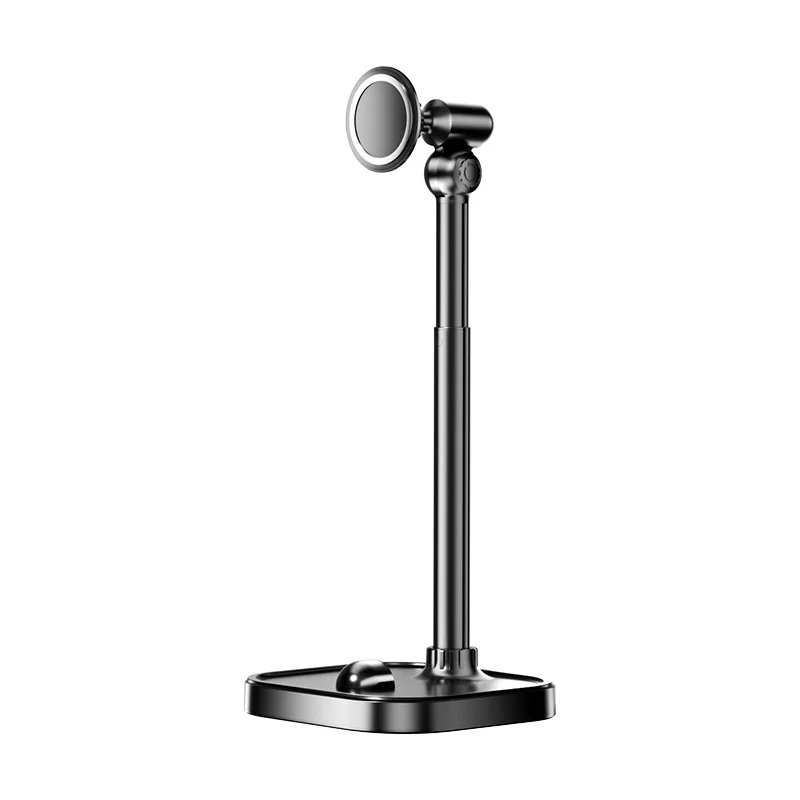 

Магнитная подставка для телефона, настольный держатель для мобильного телефона, портативный регулируемый кронштейн из алюминиевого сплава для мобильного телефона, поддержка Iphone Xiaomi Huawei