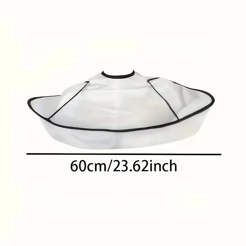 عباءة احترافية لقص الشعر بجودة صالونات التجميل - منفضة رقبة غير لاصقة ومقاومة للماء وقابلة للتعديل لمصففي الحلاقة