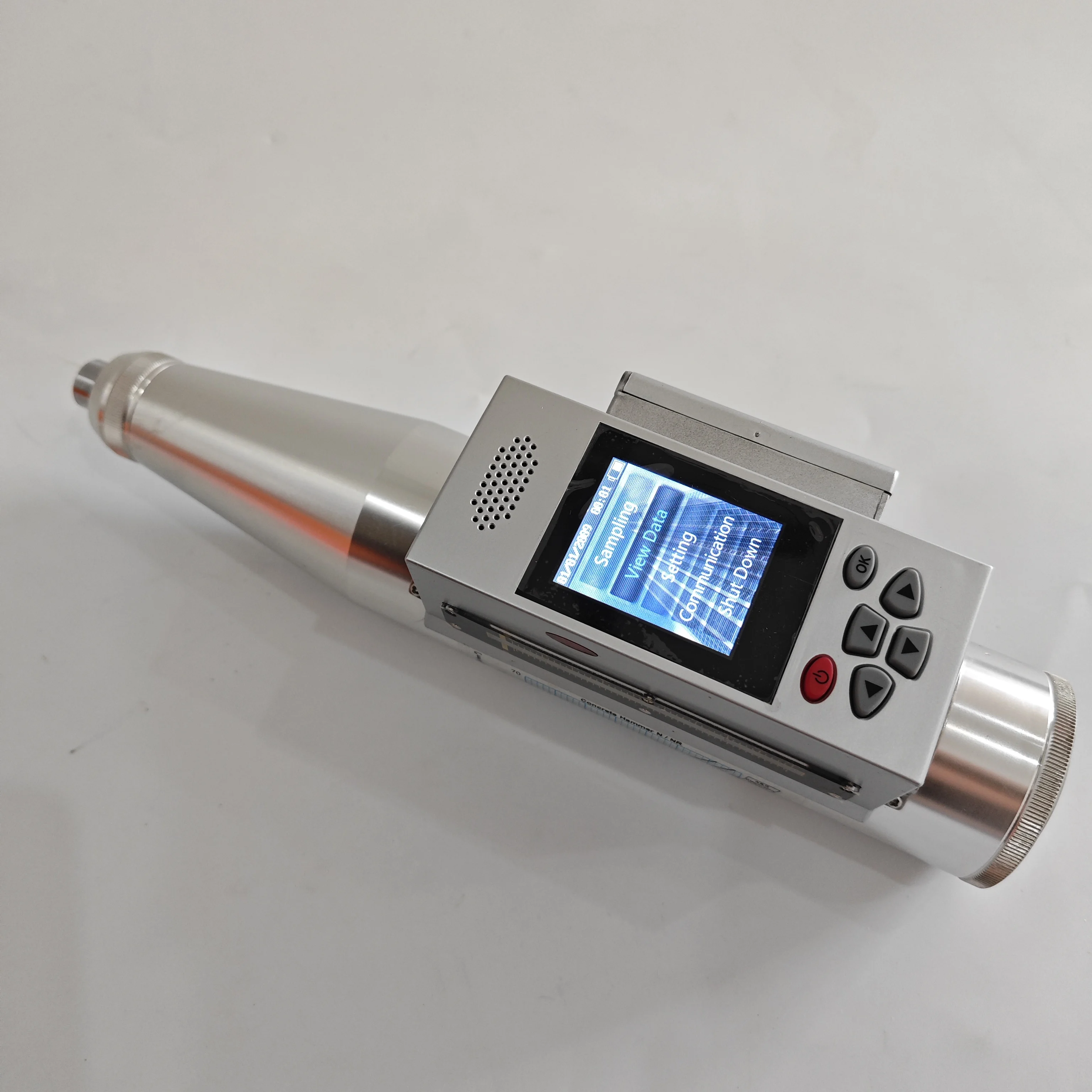 HT225-W+ Digital Concrete Rebound Test Hammer with Voice Function and High-Resolution LCD