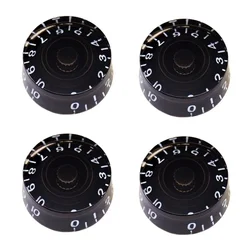 4pcs Speed Control Guitar Knobs Multi Color LP Electric Guitar Volume Tone Knob Top Hat Musical Instruments Guitars Parts