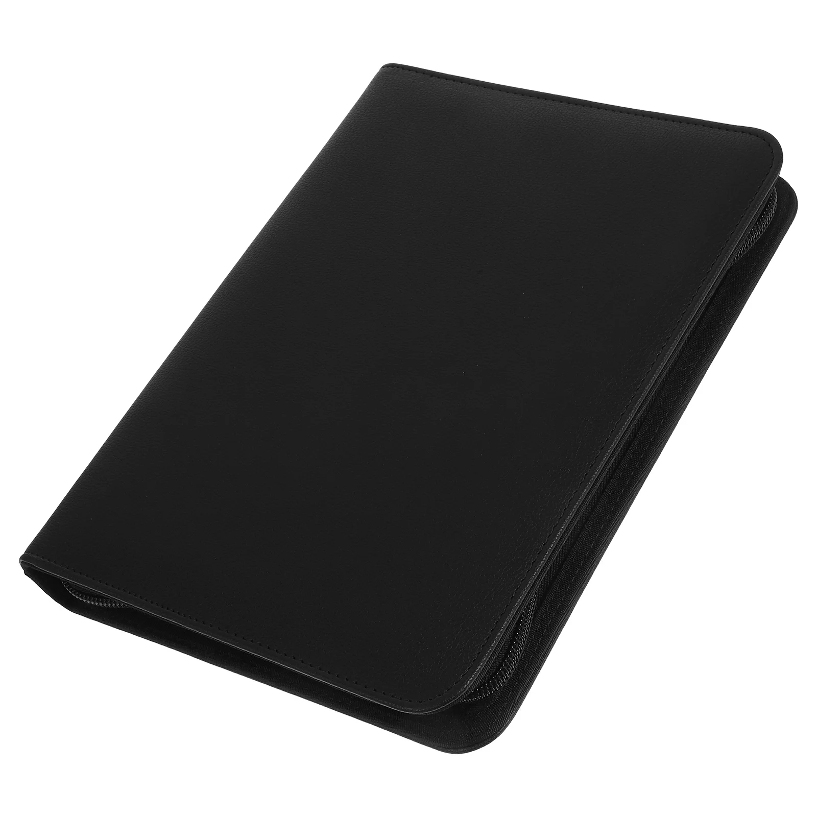 

Pu Zipper Padfolio Binder Organizer For Business Documents Resume Large Capacity Portfolio Secure Closure