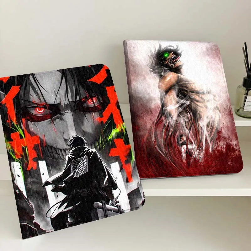 

Anime Attack on Titan Cool Gift Tablet Case For Samsung Tab Galaxy S6 S11 A A7 A8 A9 A11 10.1 10.4 10.5 Plus Lite