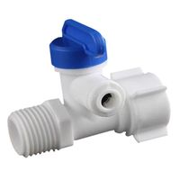 Applicable to Shitong water purifier water inlet three-way ball valve switch water purifier faucet joint universal 2 points 3 po