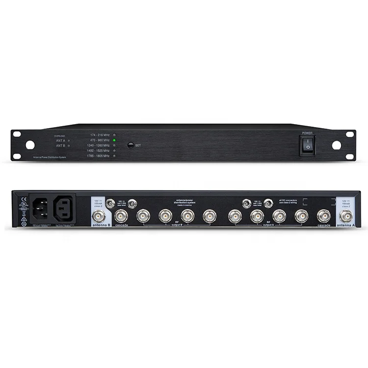 UA845+UA874 Professional 10Channel Directional Outdoor Antenna Amplifier Distributor For UHF Wireless System Live Show