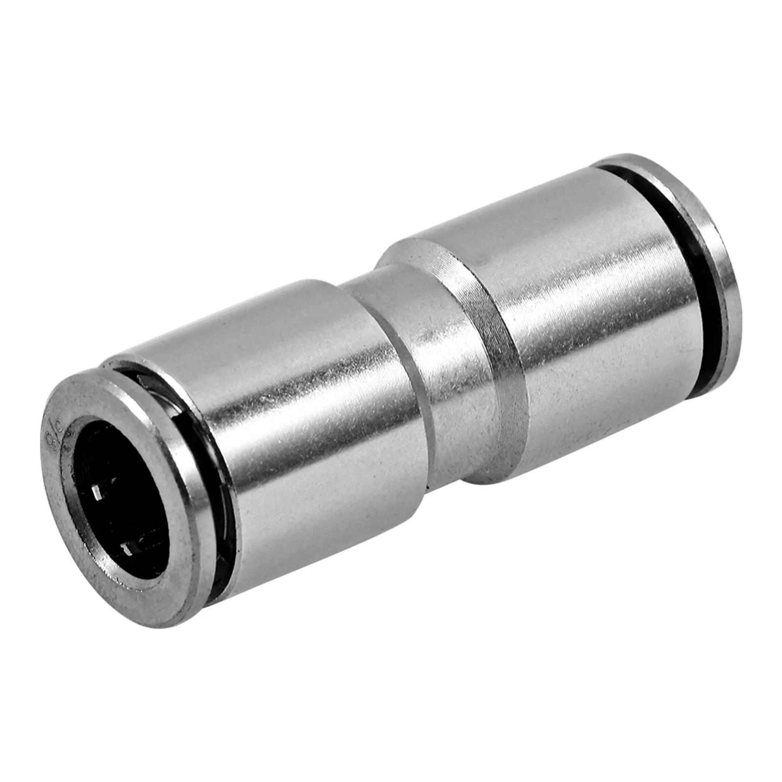 

Stainless Steel Push Connector Fittings Oxygen Tube Air Quick Nickel-plated Copper