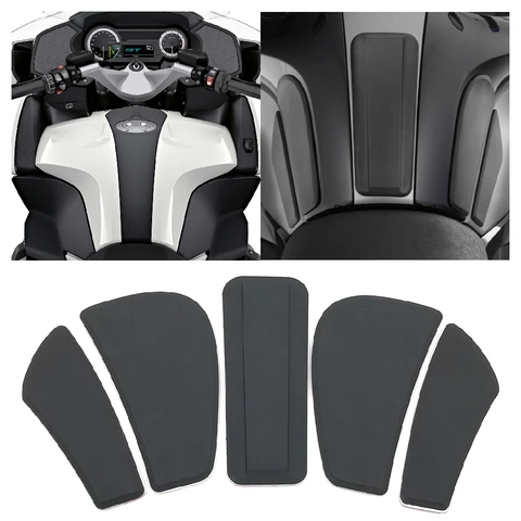 Накладки на бак для мотоциклов BMW R1250RT R1200RT LC RT R1250 R1200 ABS 2014-2024, противоскользящие накладки на бак, боковые накладки на колени, противоскользящие накладки для тяги