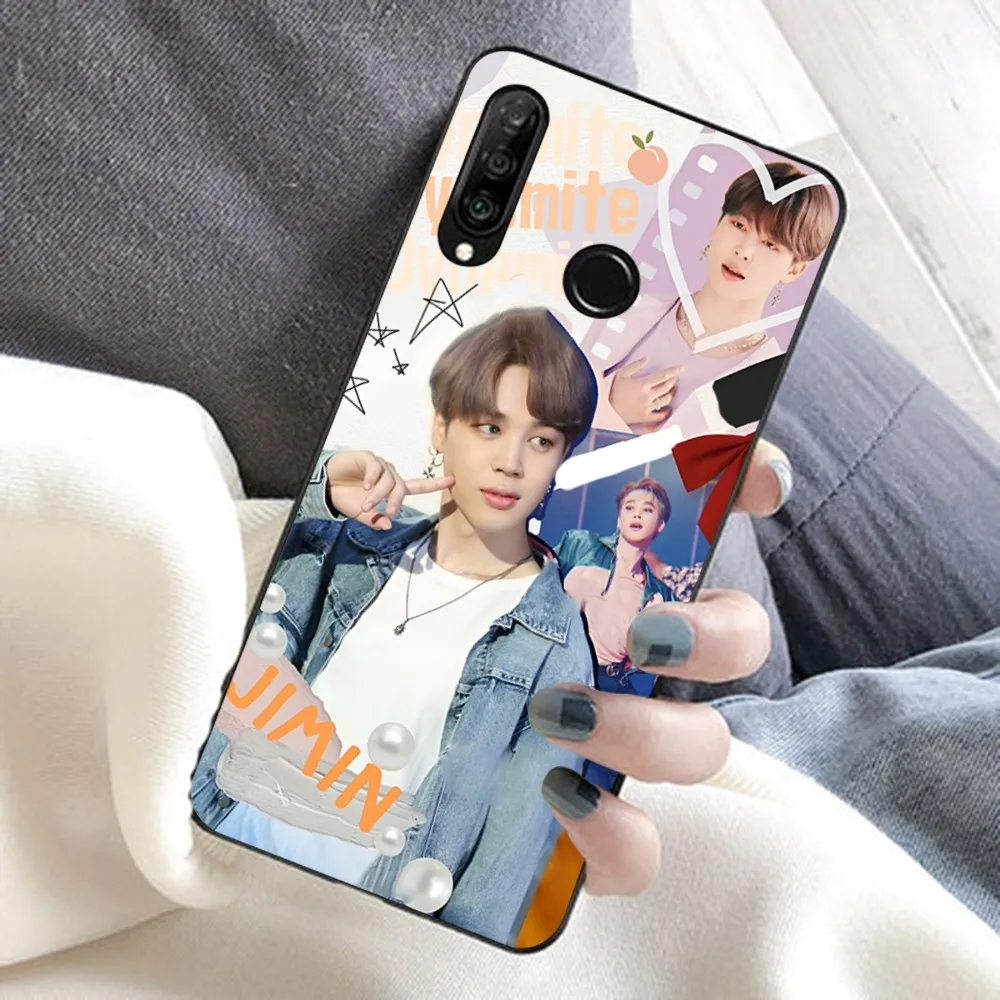 Park J-Jimin Kpop Phone Case For Huawei Honor 10 lite 9 20 7A 9X 30 50 60 70 pro plus Soft Silicone Cover