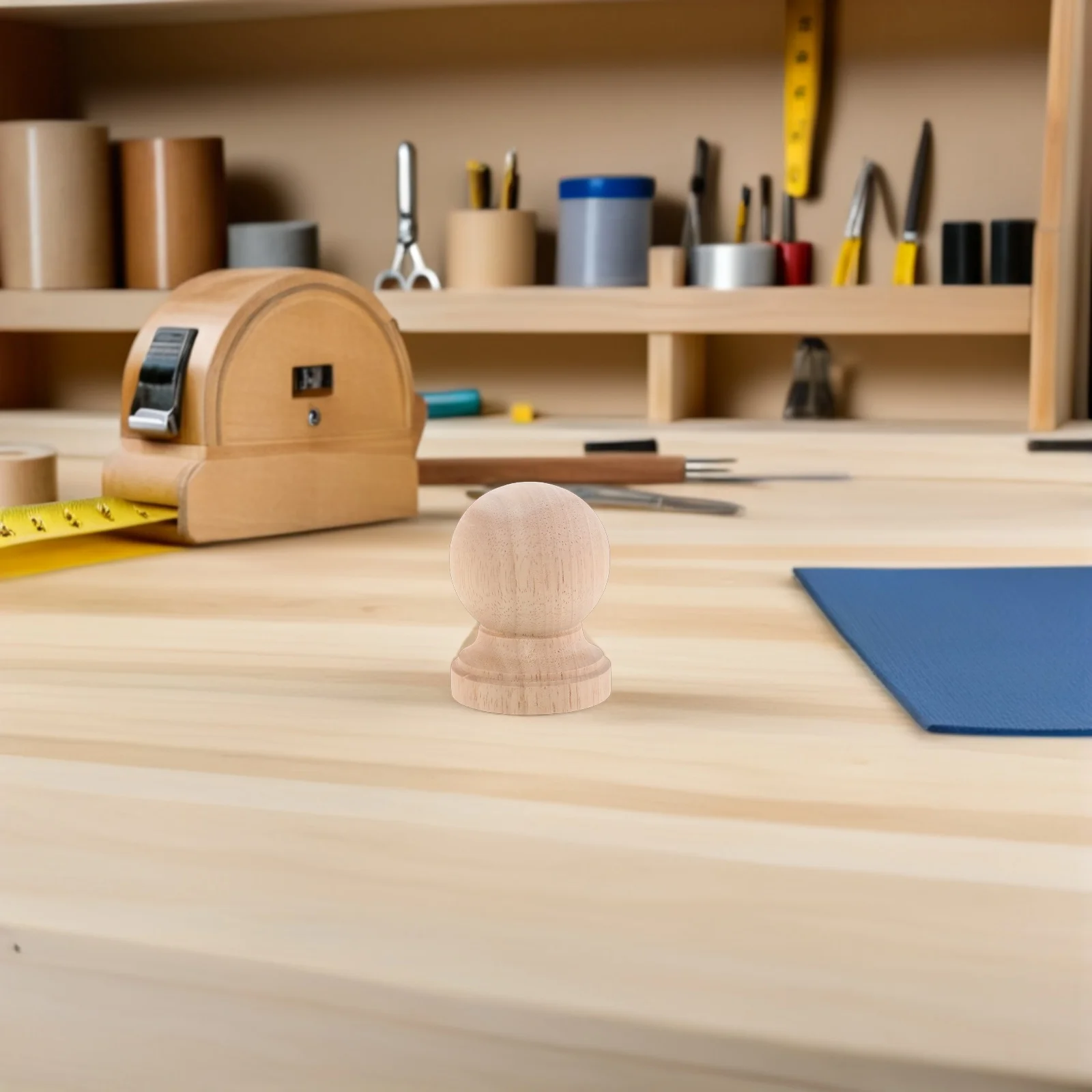 

4pcs European Wine Cabinet Corridor Bridge Roman Column Head Wooden Curtain Finials Drawer Pulls Solid Wood Baluster Spindles