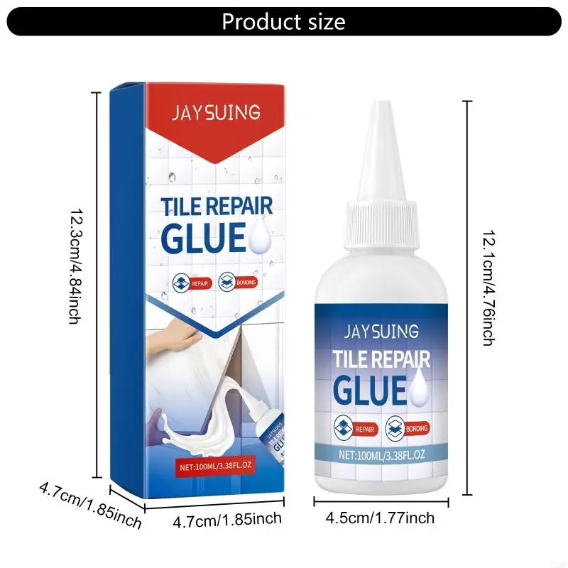 

C90C Tile Sealant Tile Repair Fillers for Cracks on Bathroom Kitchen Floor Tiles
