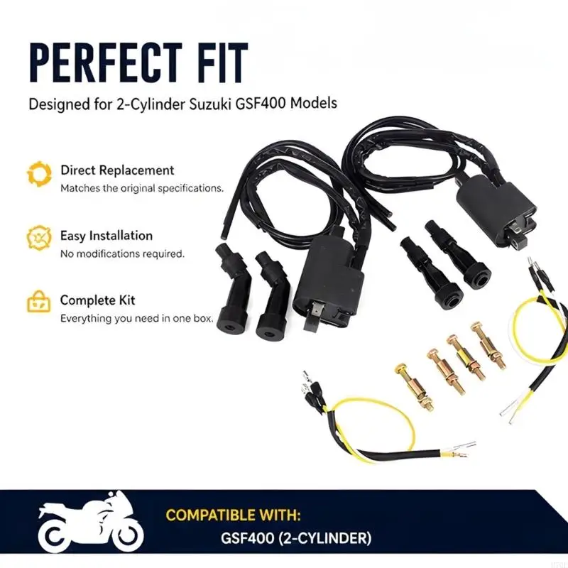 M76E Motorrad-Serviceset mit Spuleneinheiten und Anschlusskabeln, geeignet für die GSF400-Reparatur – Detail 8