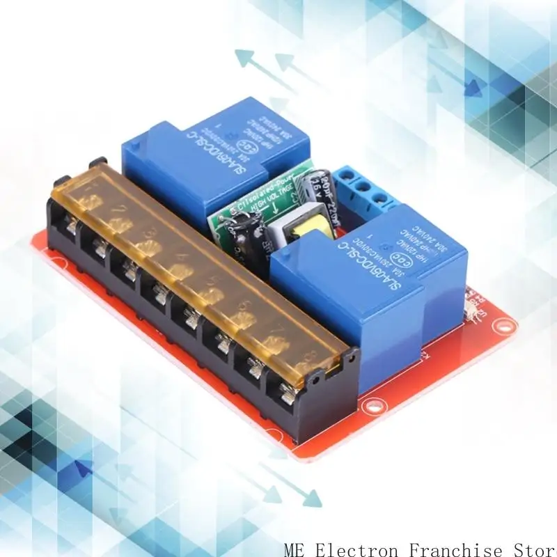 Двойной канал T5EA модуль реле 30A для управления инициатором низкого уровня с дизайном изоляции DC5V AC110/220V