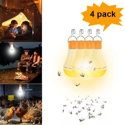 Lâmpadas solares portáteis Lâmpadas LED de emergência Mosquito Killer para Shed Hiking Barraca de acampamento, Hurricane Power, Luzes, Lâmpadas de interrupção