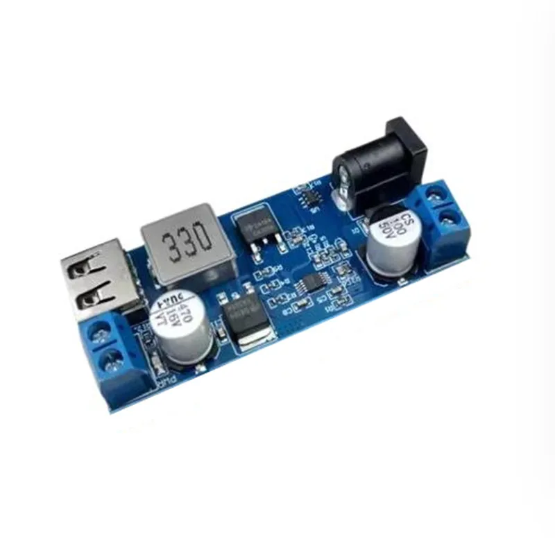 1pcs - 50pcs DC 5A Step-down Power Supply Module 24v / 12V Wide Voltage 9-36V to 5V Power Converter XY-3606