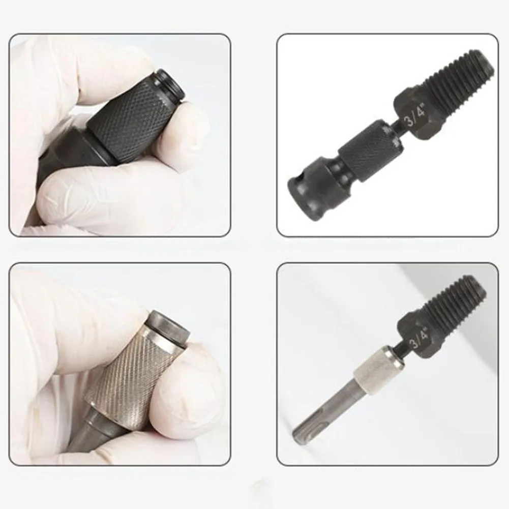 

Metal Faucet Screw Extractor Set for Broken Screws in For 12 34 1 Inch Water Pipes Suitable for Plumbing Repairs
