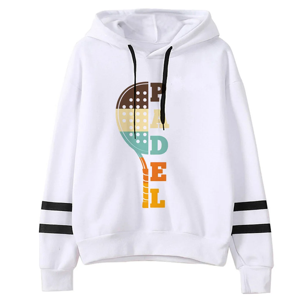 Padel hoodie pattern elegant kawaii athleisure patterned harajuku female tracksuits designer comic