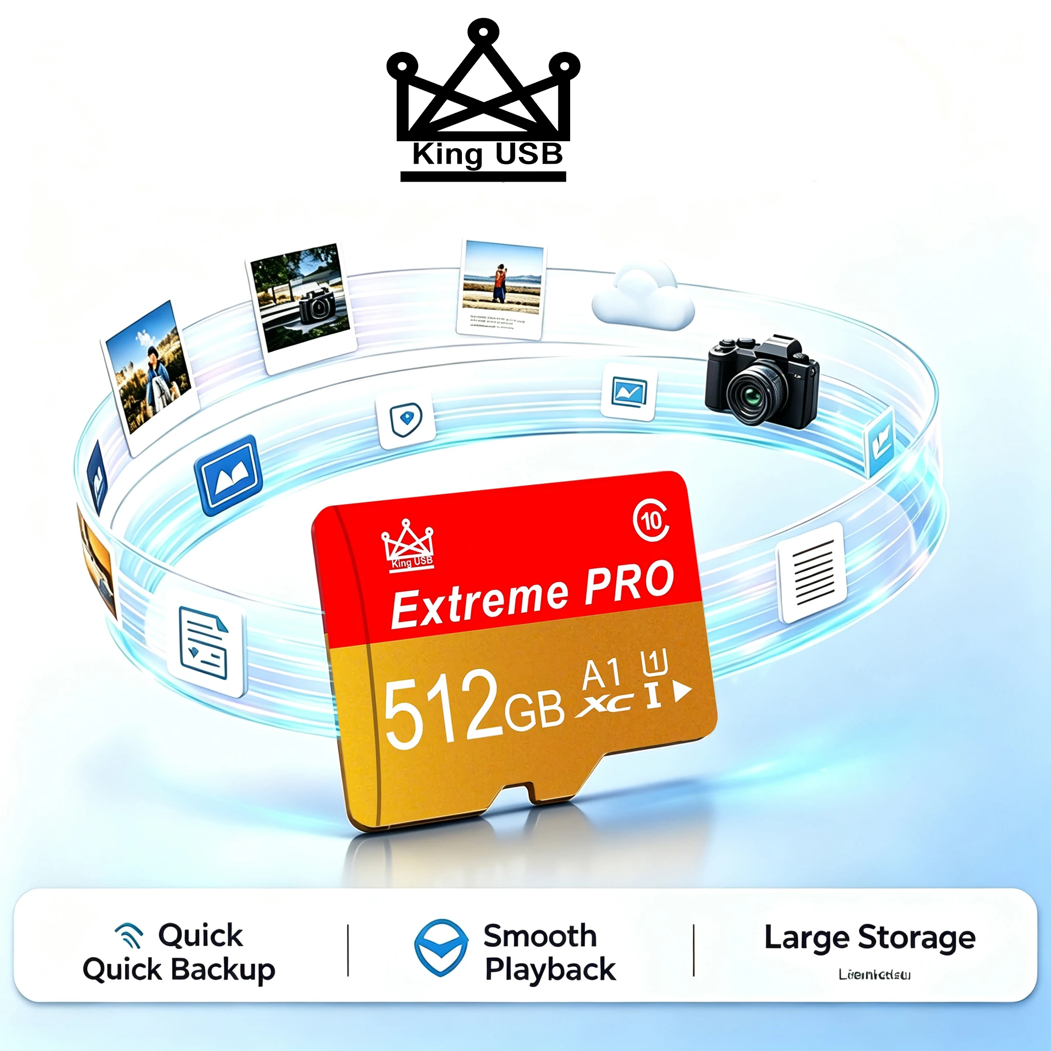 Extreme Memory Card SD Cards TF Cards 32G/64G/512GB Temperature Proof Low Latency A2 U1 V30 Quick Write For Mac Desktop