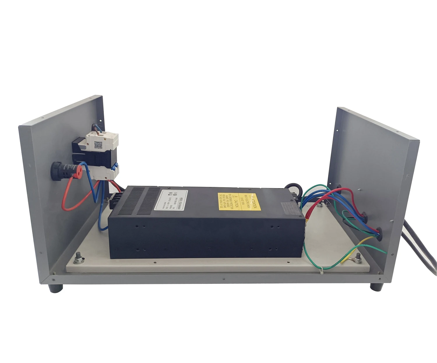 Spot round knitting machine uses electronic yarn accumulator power box